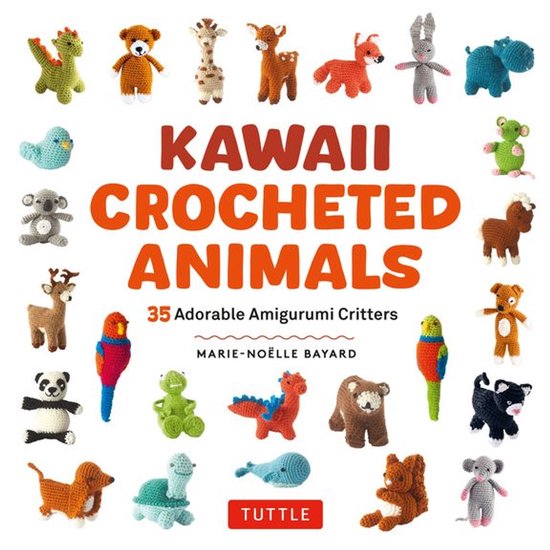 Kawaii Crocheted Animals - cover