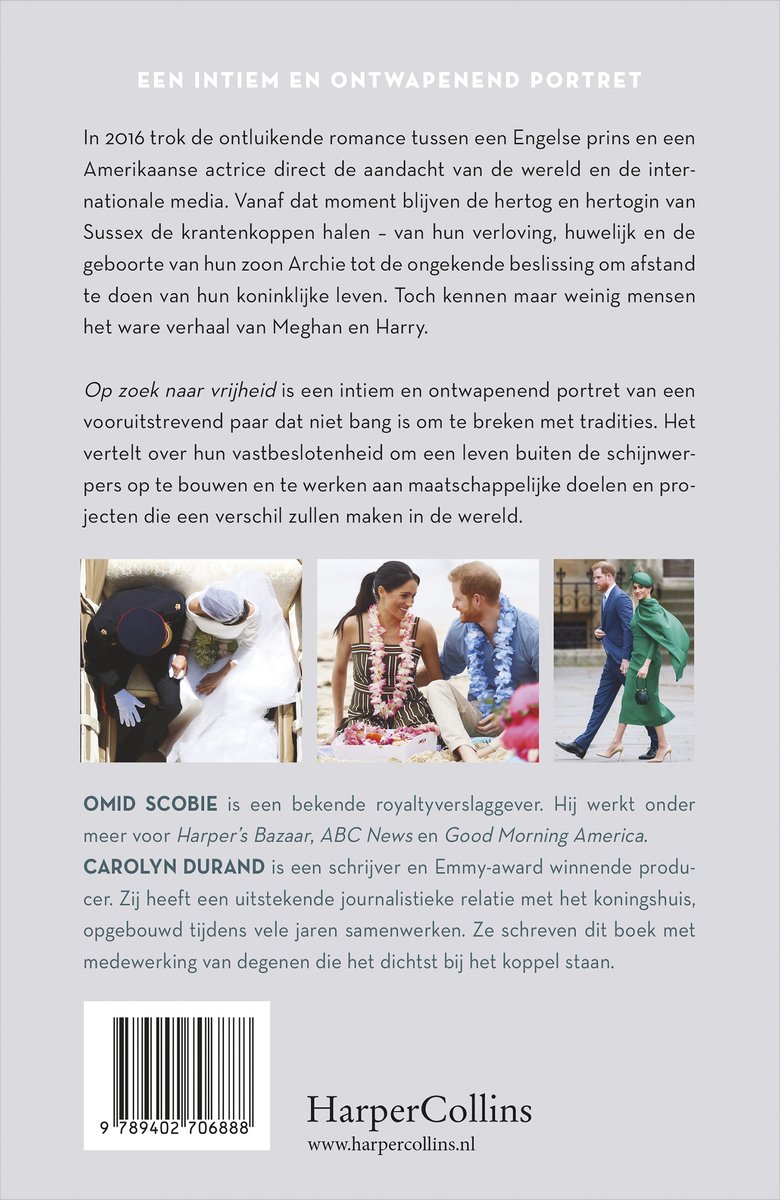 Meghan & Harry - back cover