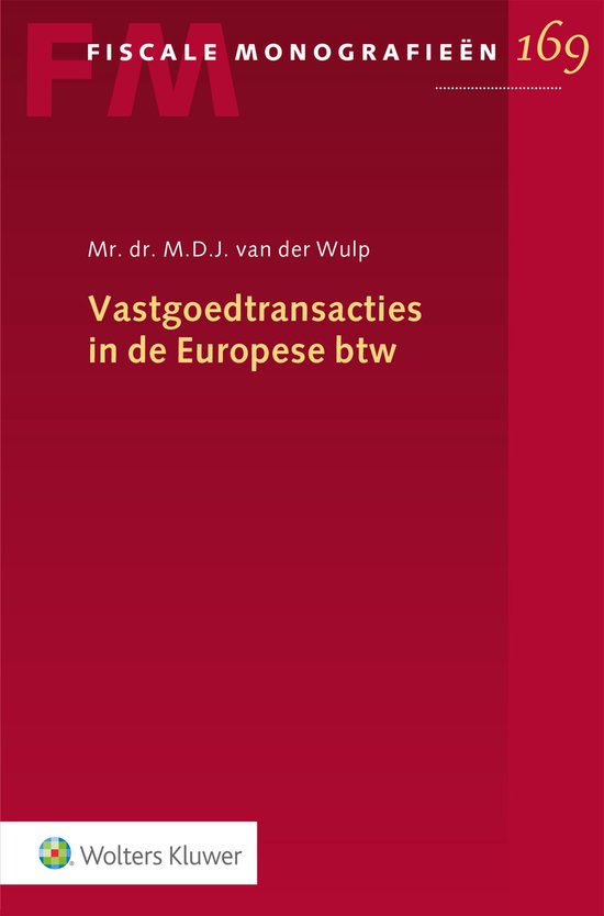 Vastgoedtransacties in de Europese btw - cover