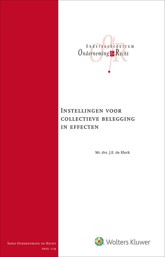 Instellingen voor collectieve belegging in effecten - cover