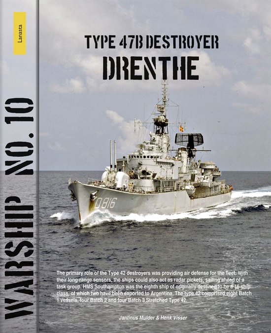 Warship 10 - Type 47b destyroyer Drenthe - cover