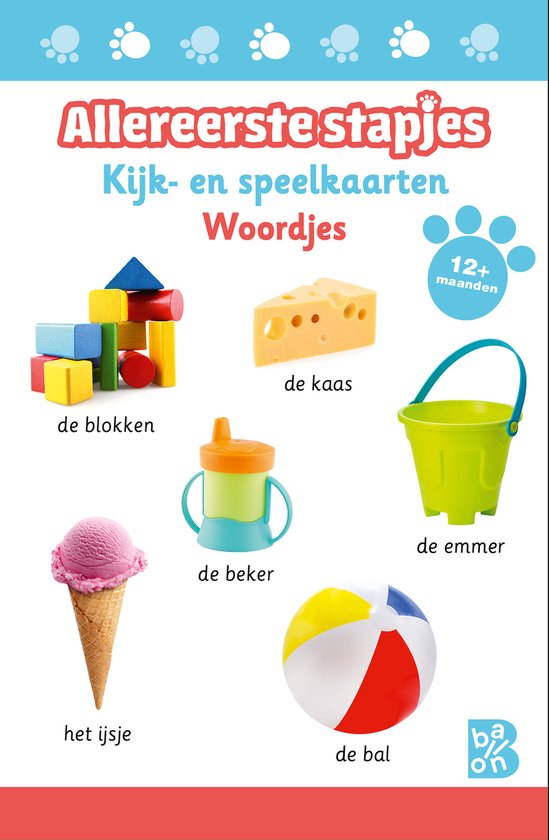 Kijk- en speelkaarten Woordjes