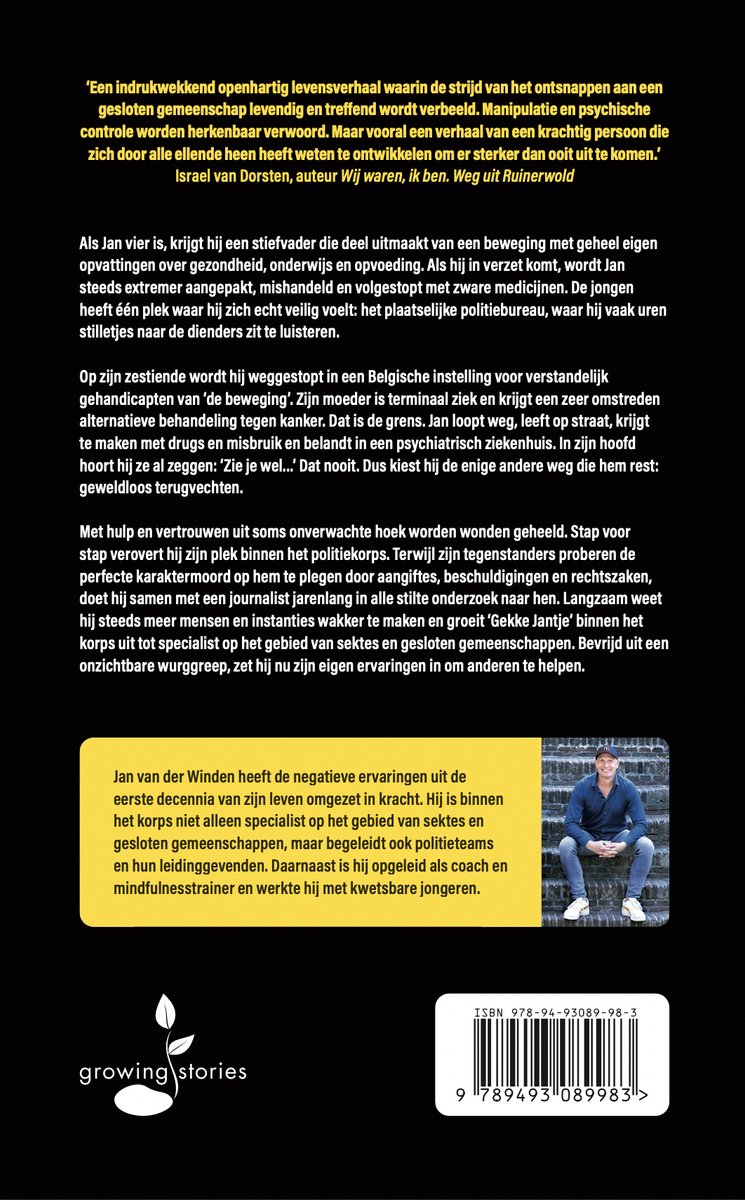 Gekke Jantje - back cover