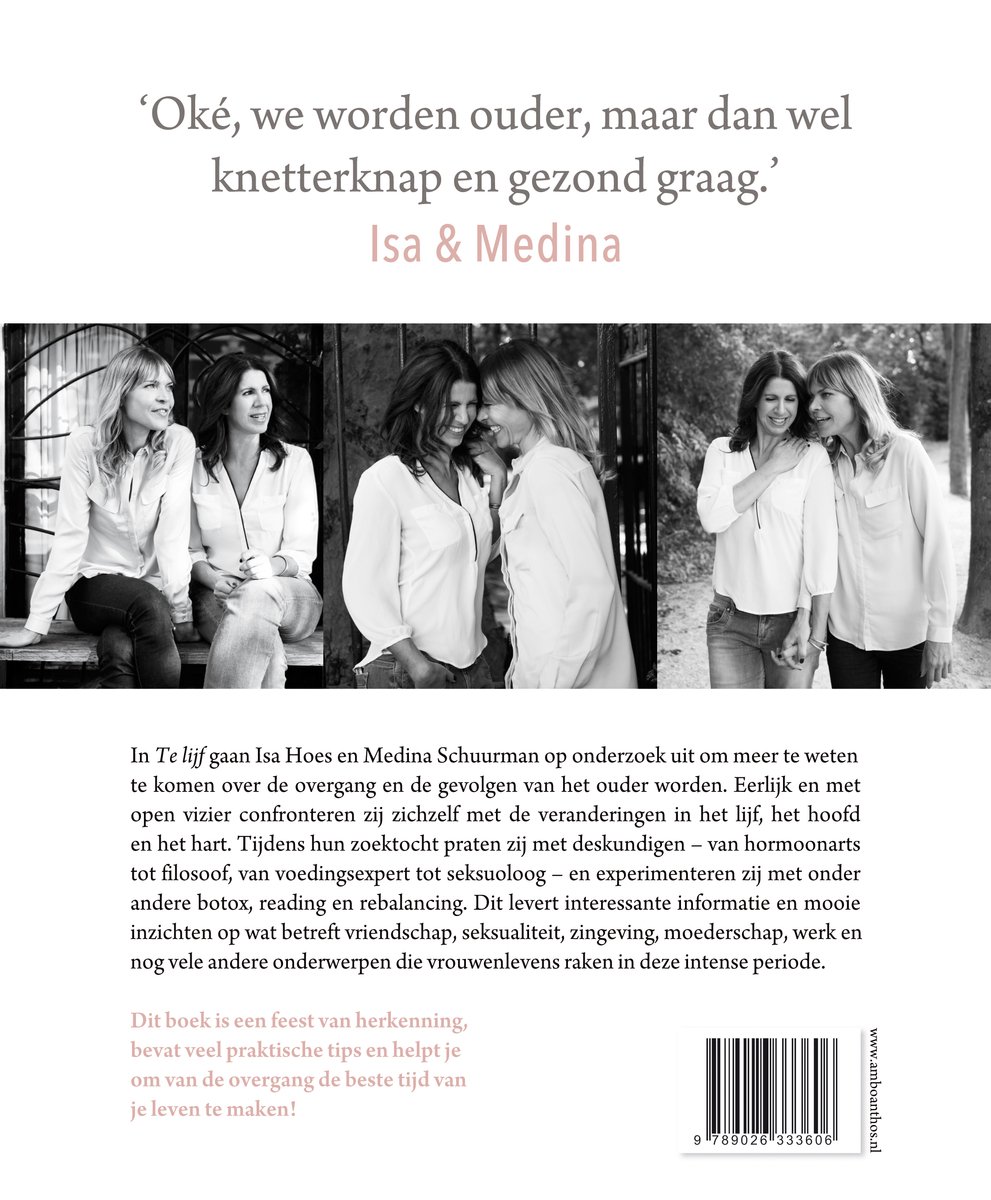 Te lijf - back cover