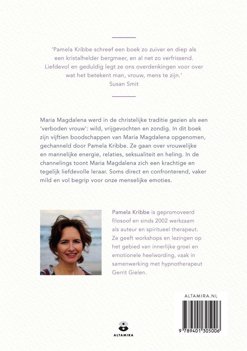 De verboden vrouw spreekt - back cover