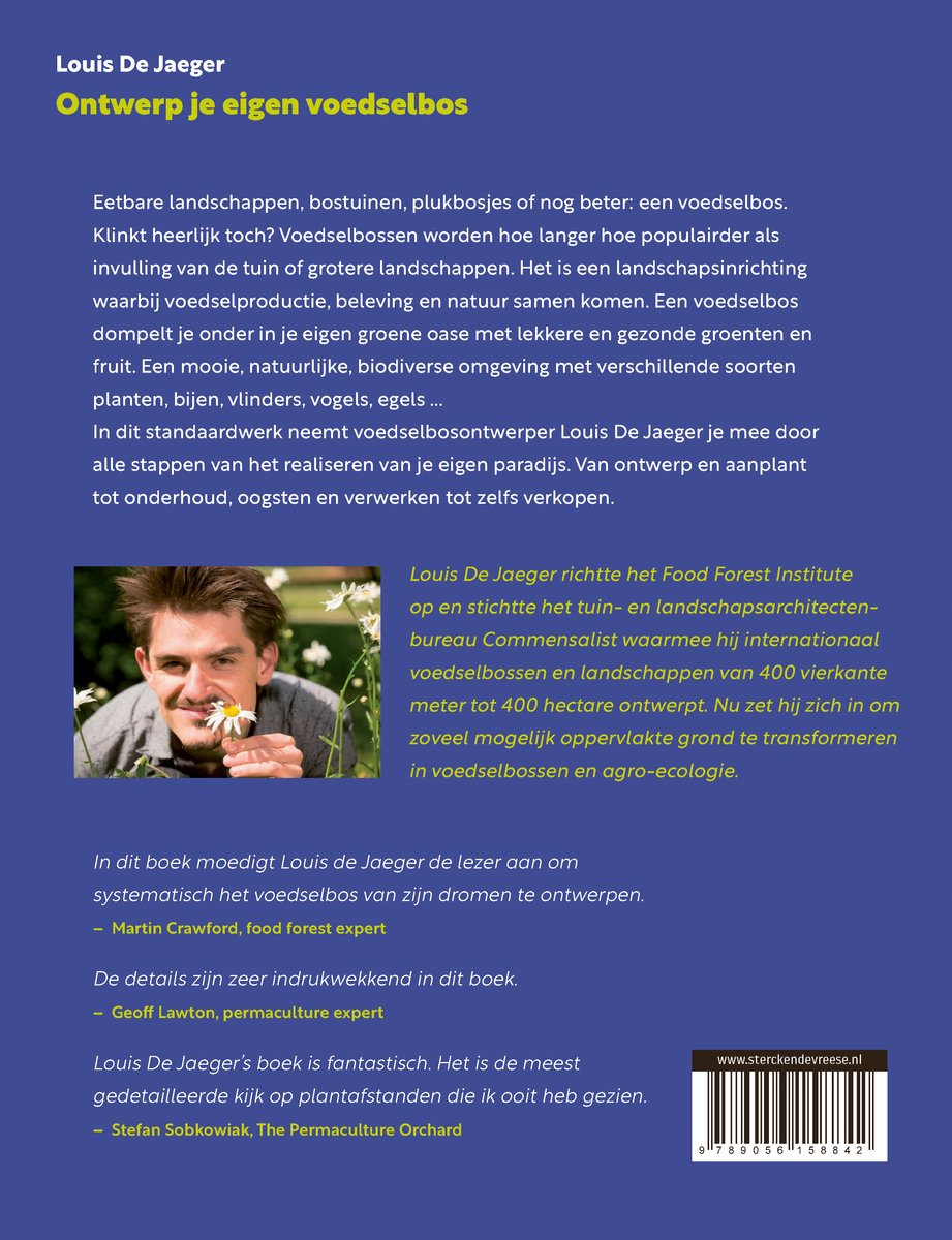 Ontwerp je eigen voedselbos - back cover