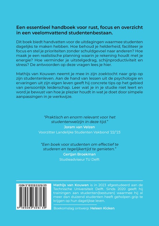 Studeren is combineren