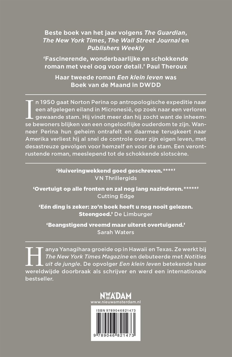 Notities uit de jungle - back cover