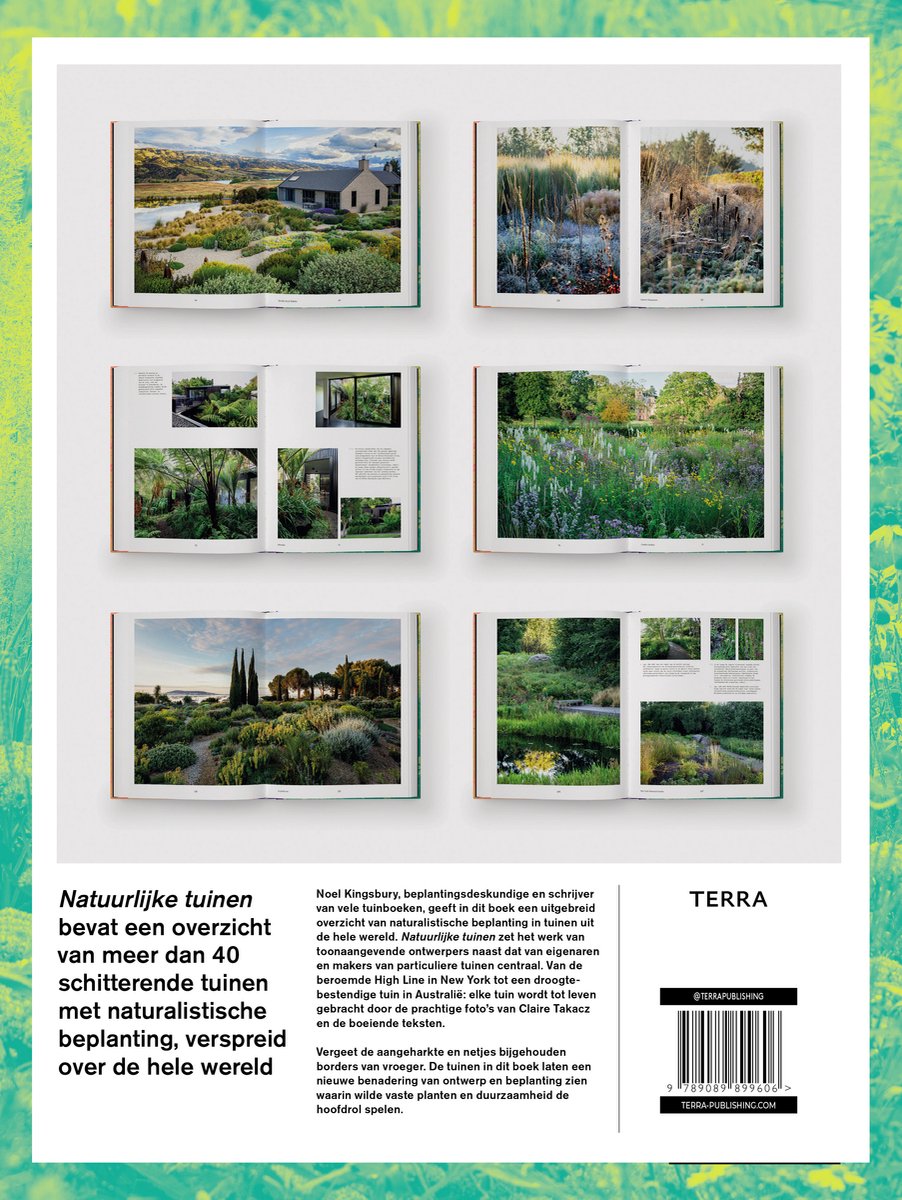 Natuurlijke tuinen - back cover