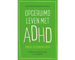 Omslag van Opgeruimd leven met ADHD