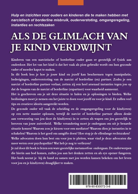 Als de glimlach van je kind verdwijnt