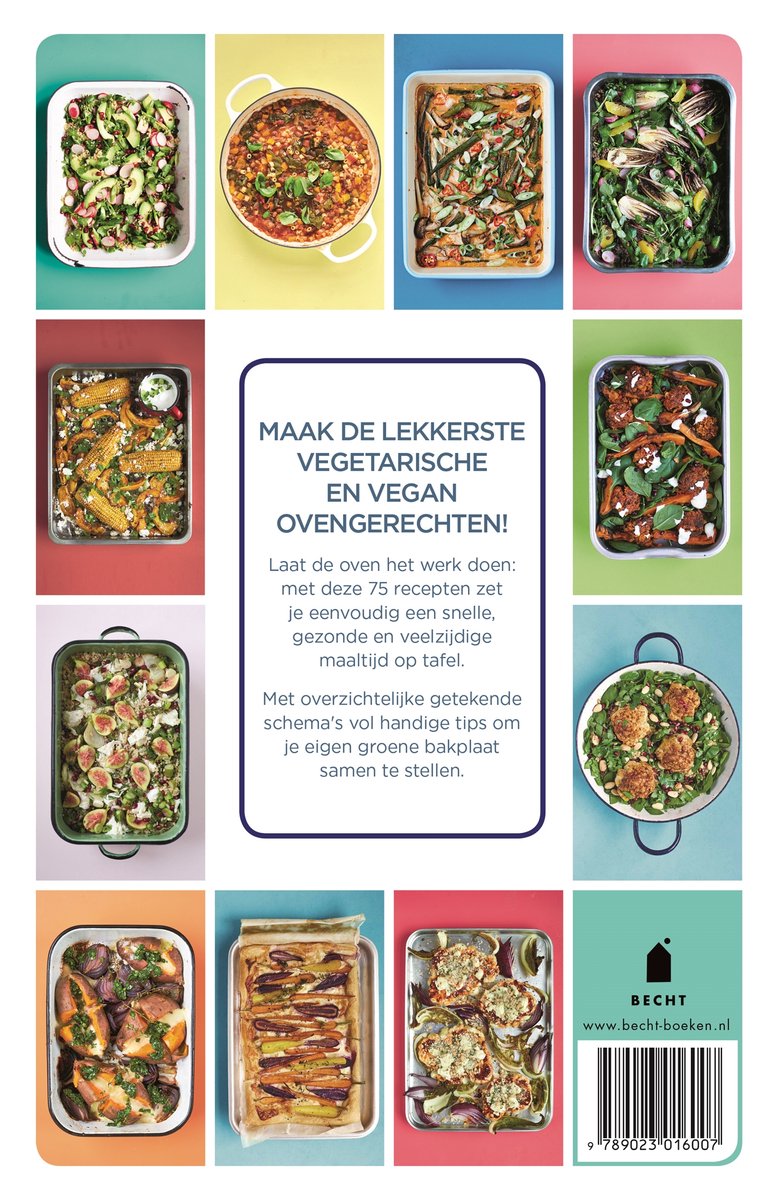 De groene bakplaat - back cover