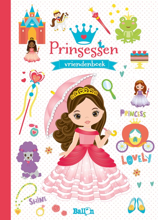 Ballon Kids - Ballon Media N.V. Vriendenboek Prinses 4+
