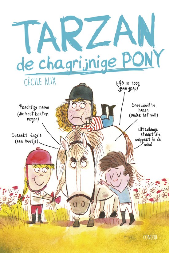Tarzan, de chagrijnige pony - cover
