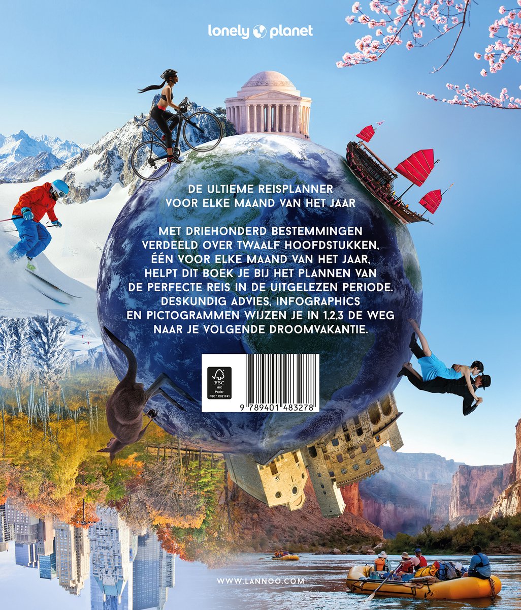 Lonely Planet’s Ultieme Reisplanner - back cover