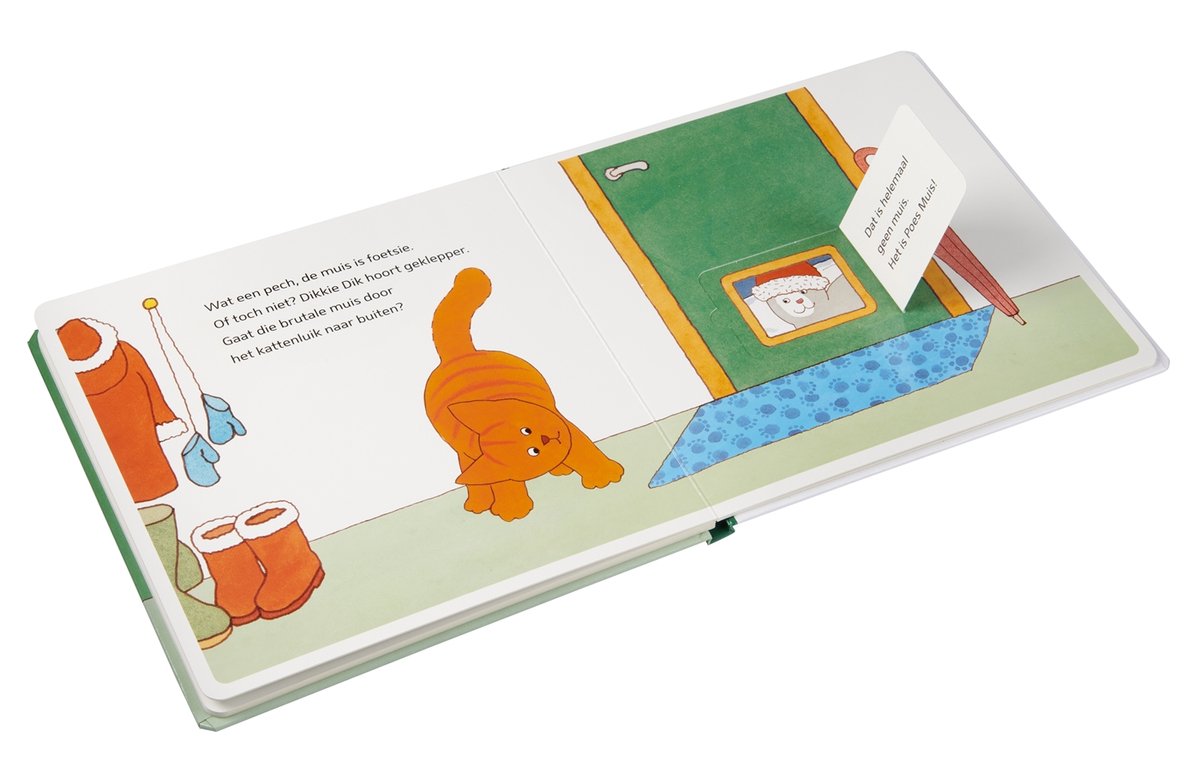 Dikkie Dik - Dikkie Dik en de kerstmuis - back cover