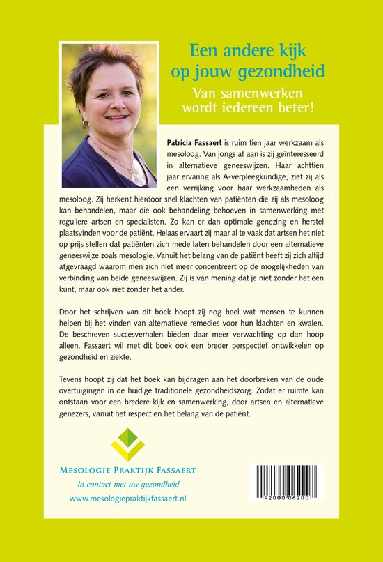 Foto van Patricia Fassaert, auteur van "Een andere kijk op jouw gezondheid"