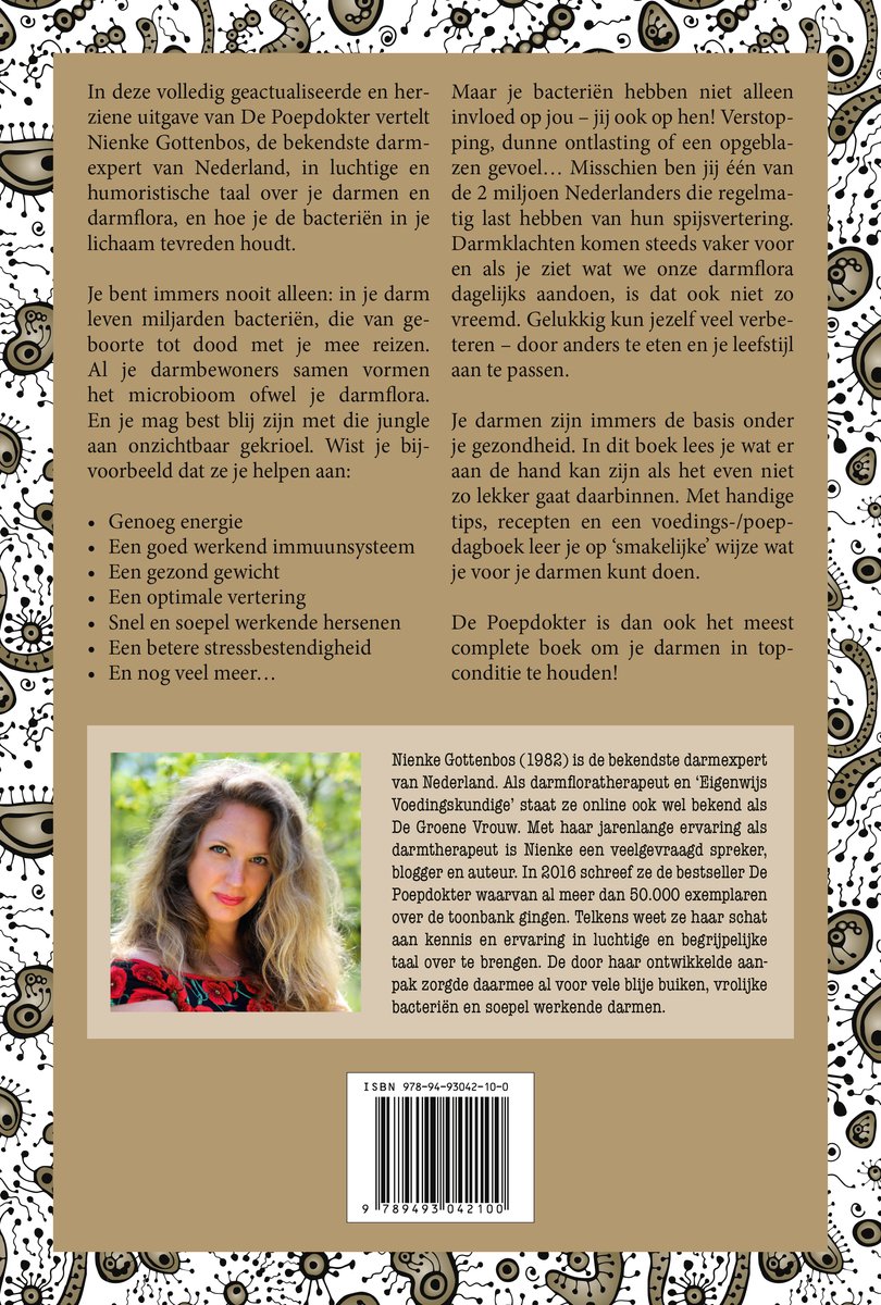 De Poepdokter - back cover