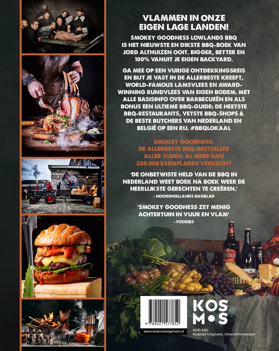 Smokey Goodness Lowlands BBQ - back cover