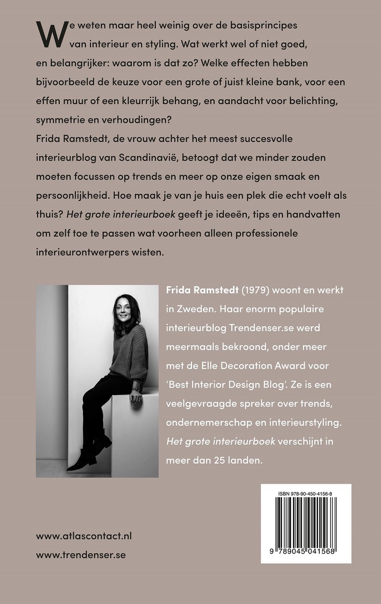Het grote interieurboek - back cover