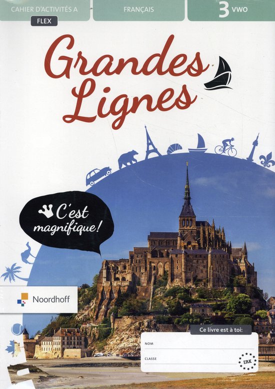 9789001895143 - Grandes Lignes 3 vwo cahiers d'activités