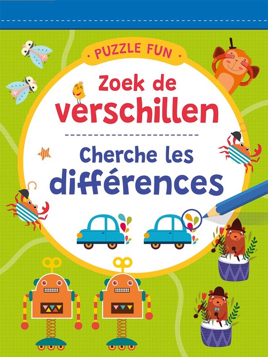 Puzzle Fun - Zoek de verschillen / Puzzle Fun - Cherche les  ... - cover