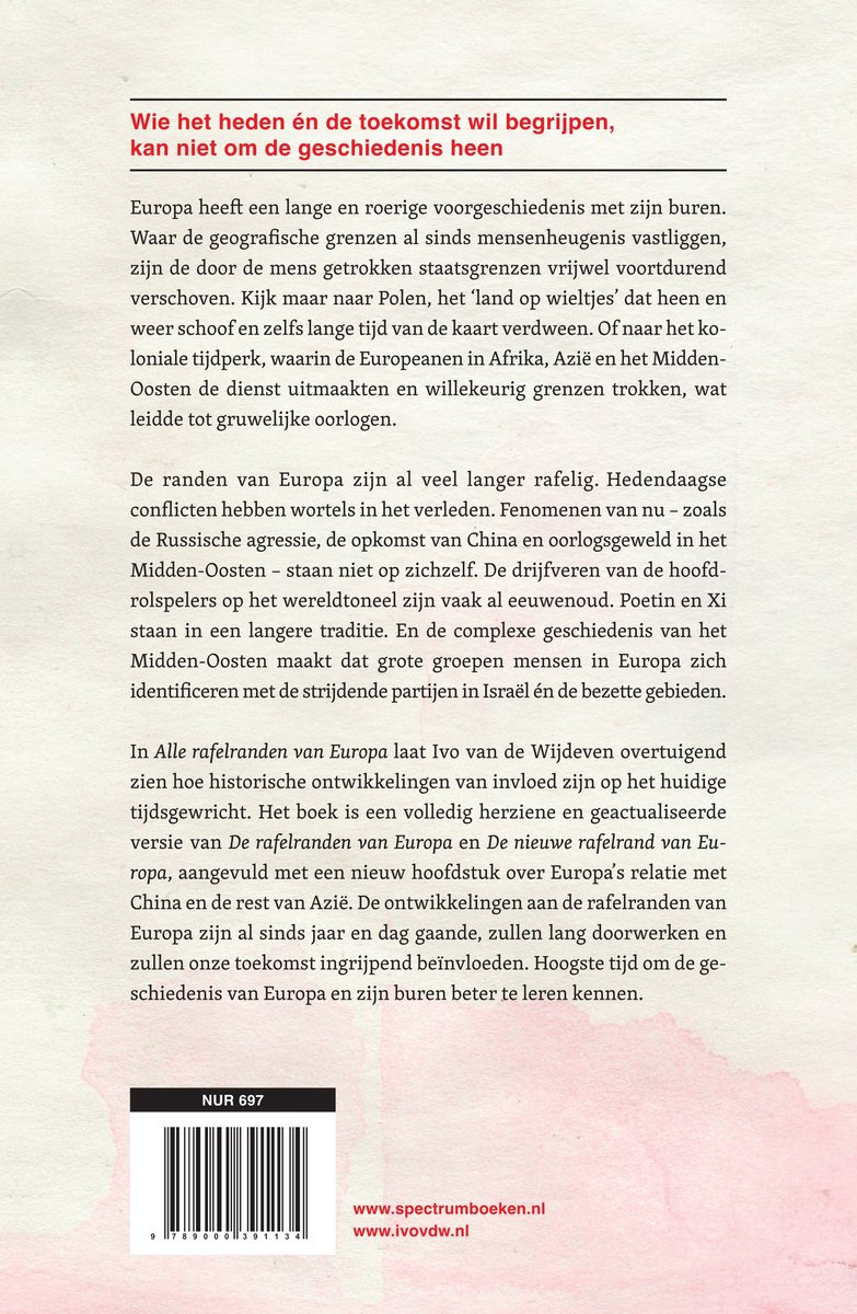 Alle rafelranden van Europa - back cover