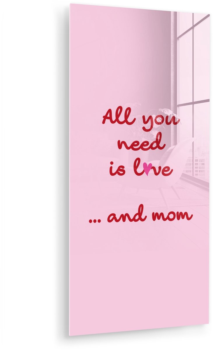 Moeder - Love - Tekst - Rood