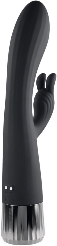Evolved - Vibromasseur Heat Up and Chill Rabbit - Noir