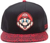 Nintendo - Super Mario snapback met Mario logo en rode dieren print
