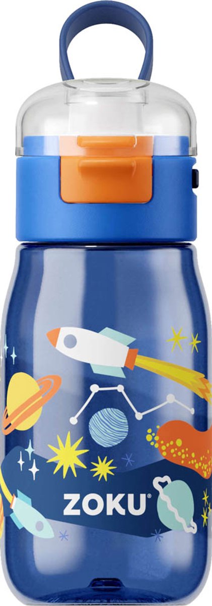 Drinkbeker, 475 ML, Ruimte, BPA vrij - Zoku | Kids Flip