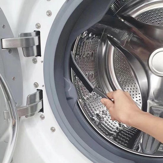 Hoekreinigingsborstel met Harde Borstelharen - Premium Spletreinigingsborstel voor Vouwen en Hoeken, Multifunctionele Reinigingsborstel - Zwart van Aquaxs — afbeelding 4