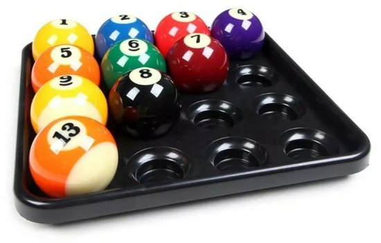 Poolballen Tray 57,2mm - Biljartballen houder - Opslag voor Biljart Ballen - Poolen