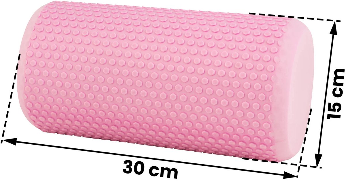 EVA foam roller voor oefeningen NS-963 roze thumbnail 2