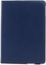 Apple iPad Air Rotary Leather Stand Cover Blauw