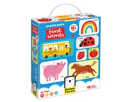 Banana Panda puzzel speelgoed eerste woordjes 15 maanden+.