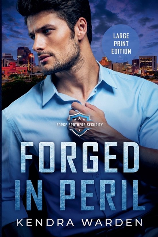 Kendra Warden Large Print- Forged in Peril Large Print - cover