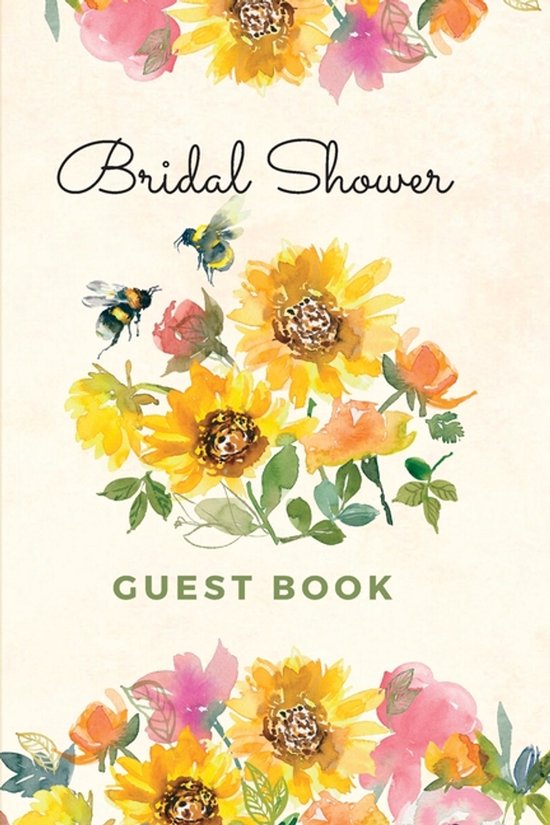 Bridal Shower Guest Book - cover