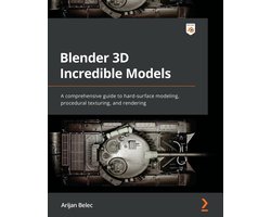 Omslag van Blender 3D Incredible Models