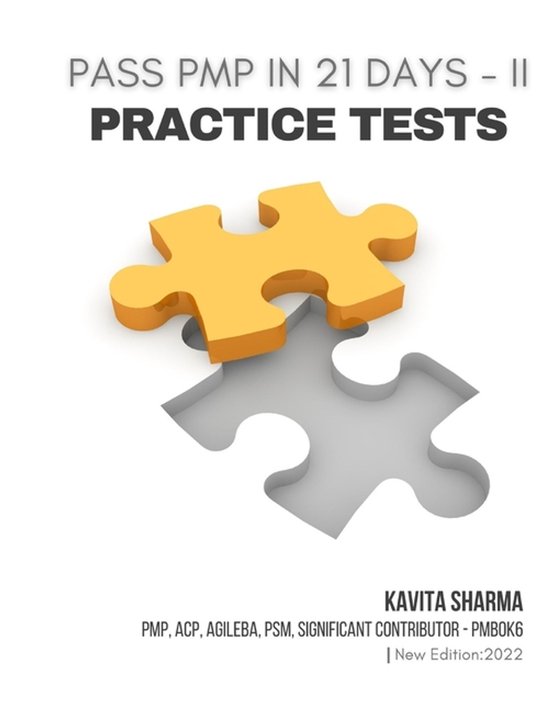 Pass PMP in 21 Days - II Practice Tests - cover