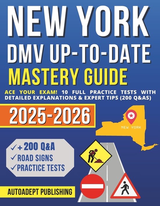 New York DMV Up-to-Date Mastery Guide - cover