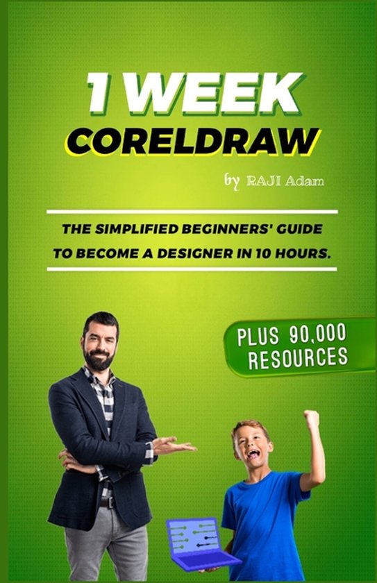 Children's' Book- 1 Week CorelDRAW - cover