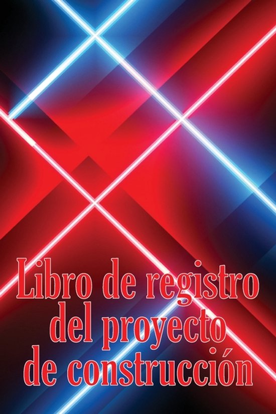 Libro de registro del proyecto de construcción - cover