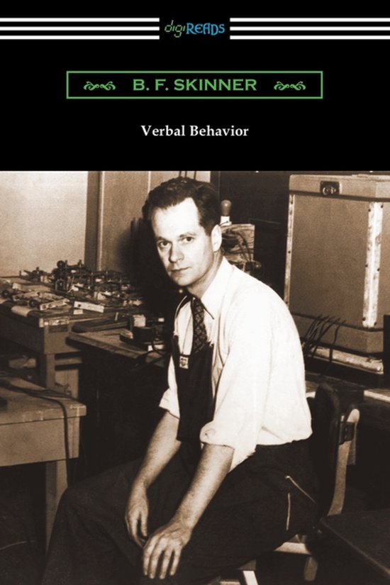 Verbal Behavior (boek) - cover