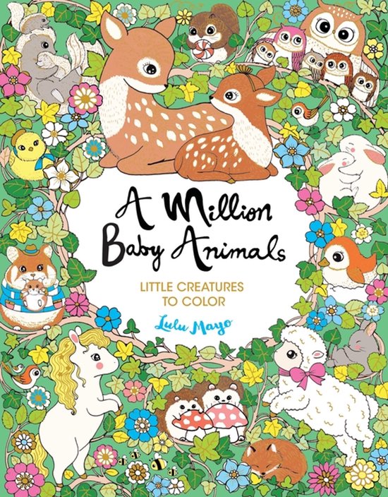 Million Creatures to Color-A Million Baby Animals - cover