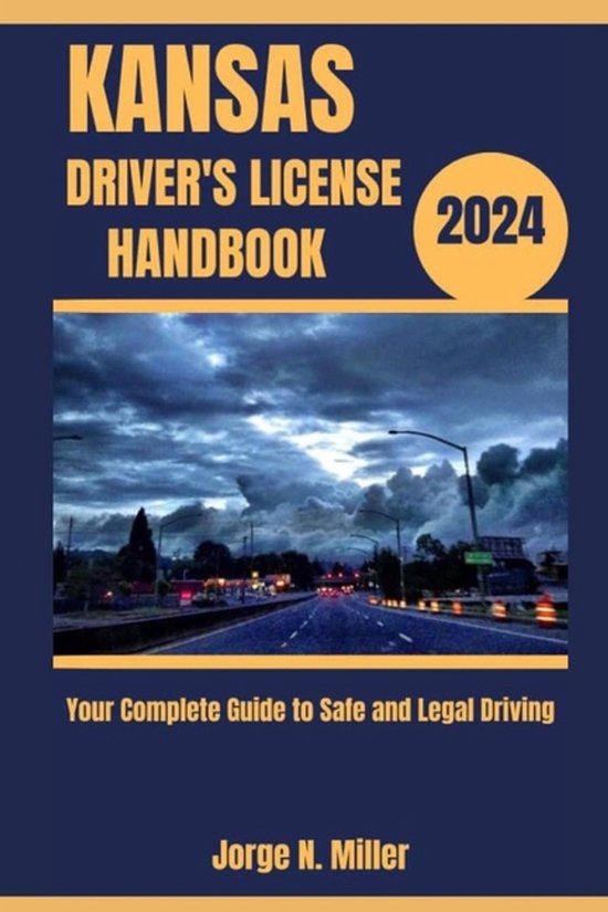 Kansas Driver's License Handbook 2024 - cover