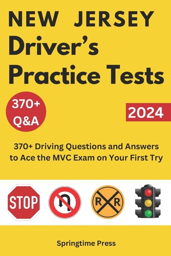Driver's License Exam Study Guide and Prep- New Jersey Drive ... - cover