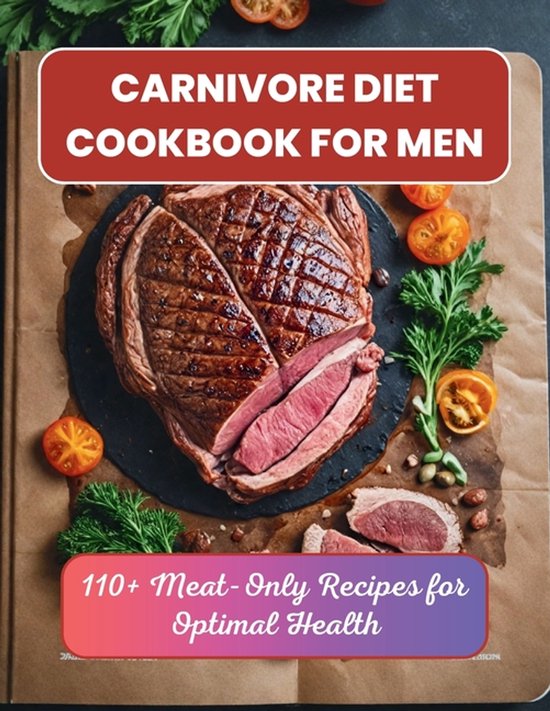 Carnivore Diet Cookbook for Men - cover