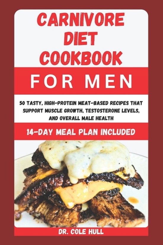 Carnivore Diet Cookbook for Men - cover