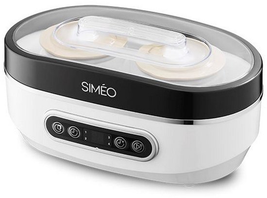 8 potten 20w yoghurtmaker - simeo - yva640 van Merkloos — afbeelding 4